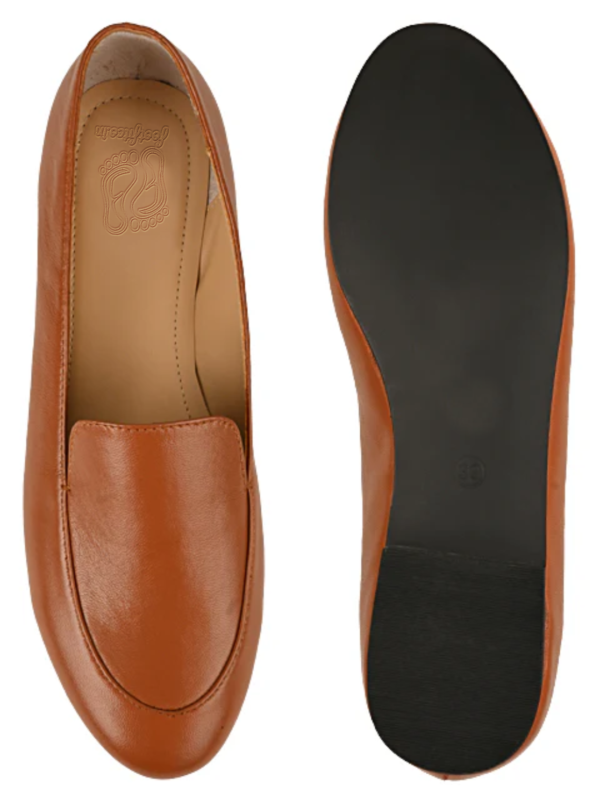 Olivia in Tan Loafers For Women - Image 3