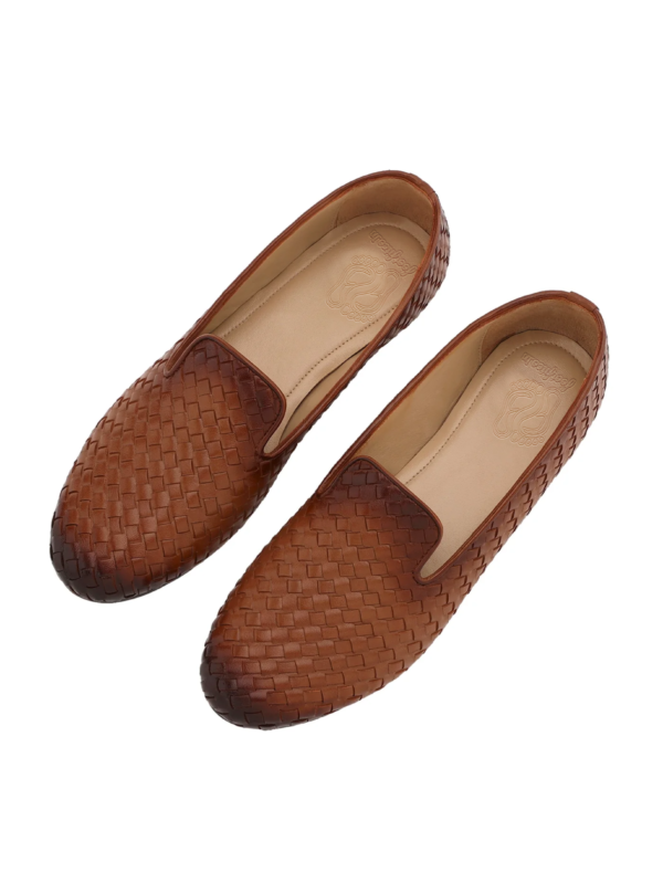 Madison Tan Loafers For Women - Image 2