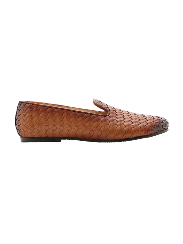 Madison Tan Loafers For Women - Image 4