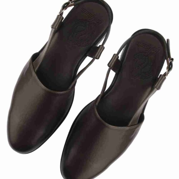 Brown Leather Peshawari Sandals for Men