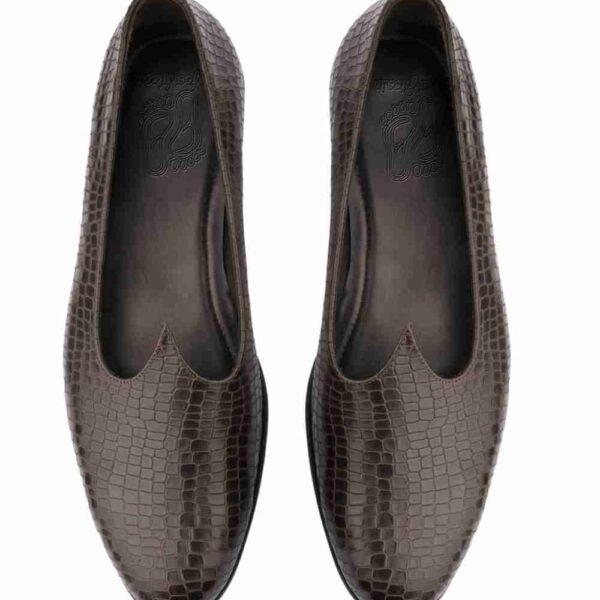 Brown Leather Mojris