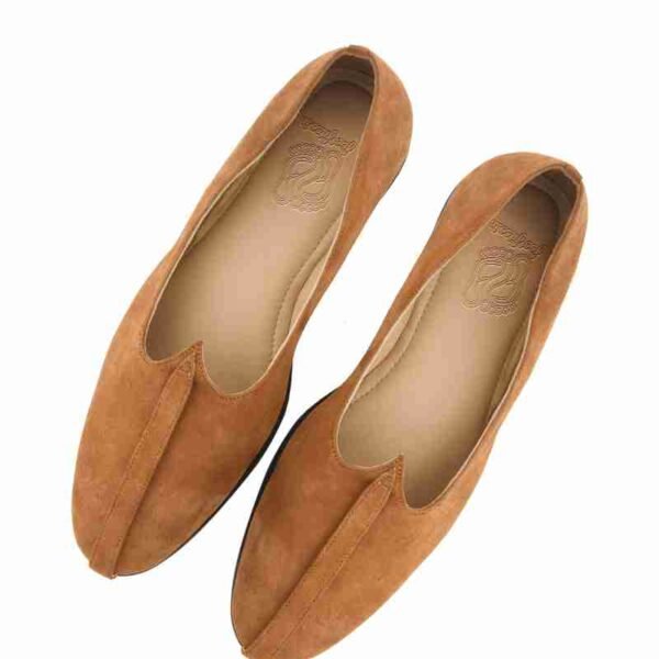 Camel Suede Mojri