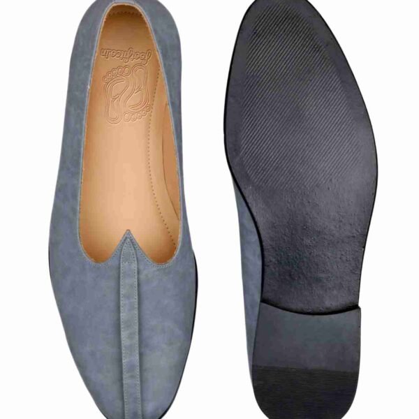 Vegan Dark Grey Mojri